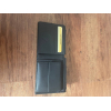 Cartera de cuero Wenger (Suiza), 11 cm negro