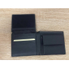 Cartera de cuero Wenger (Suiza), 11 cm negro