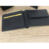 Cartera de cuero Wenger (Suiza), 11 cm negro