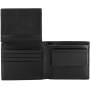 Leather wallet Wenger (Switzerland), 11 cm black