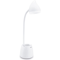 Tischlampe Philips LED-Leseschreibtischlampe Hut 4,5 W 3000/4000/5700 K 1800 mAh (Lithiumbatterie) Weiß