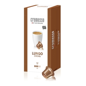 Cremesso Lungo Crema Kapseln für Cremesso Kaffeemaschine, 16 Kapseln