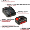 Einhell Starterkit 4512042 4,0 Ah mit Power X-Change Akku passend für alle Power X-Change Geräte