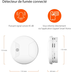 Vernetzter Rauchsensor Gigaset Smoke Sensor 2.0 ONE X