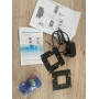 KDL Heimat 7" RFID-Video-Gegensprechanlage mit zwei Monitoren mit 1 IR-Nachtsichtkamera 800x480