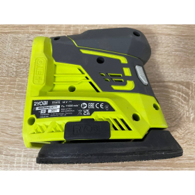 Cordless vibration sander RYOBI 18 V ONE+ DELTA R18PS-0 (vibration wheel diameter 1.8 mm, sanding plate size 100x140 mm, without battery and charger)