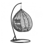 Black hanging chair KOKON