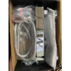 Ibergrif Gold Einhebel-Quadrat-Duscharmatur mit Handbrause und Chrom-Finish