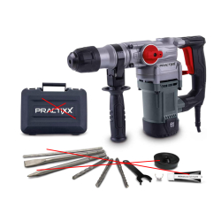 Taladro percutor 3 en 1 Practixx PX-BH-5 Martillo demoledor con una potencia de 1050 W