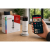 Bosch Smart Home Eyes II surveillance camera, Wi-Fi indoor camera, compatible with Alexa
