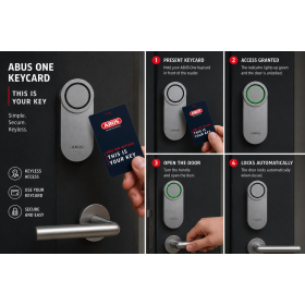 ABUS Loxeris One Smart Door Lock – App Control &amp;amp;amp; Easy Installation