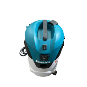 Пилосос Makita VC2512L, барабанний, для сухого та вологого прибирання, чорний-синій-металевий