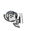 Makita VC2512L Vacuum Cleaner, Drum, Dry & Wet, Black-Blue-Metallic