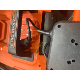 BLACK+DECKER Tondeuse Filaire 1600W, Tondeuse à Gazon Electric 38 см, 6 регулируемых по высоте 20, 30, 40, 50, 60 и 70 мм, Tondeuse с велосипедом Poignée, BEMW471BH-QS Оранжевый