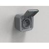 LEGRAND Toma IP55 2P+T 16A with protective flap, grey – for outdoor use