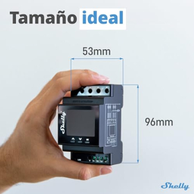 Shelly Pro 4PM – WLAN- und LAN-fähiger Smart-Relais-Schalter, 4 Kanäle, einphasig, 16 A