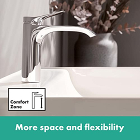 hansgrohe - Waschtischbatterie mit Auslaufgarnitur