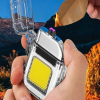 FarFay Y2 Electric Lighter with COB Workshop Lamp, Dual Arc - Waterproof & Windproof & Flameless for Outdoor Adventure, Camping and Survival Hiking
