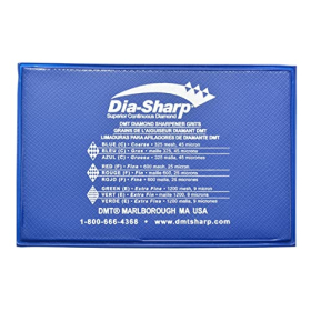 DMT Dia-Sharp Sharpener Set of 3, Extra Fine, Fine and Coarse Diamond (3 Inch)