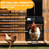 Puerta automática para gallinero.