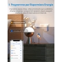 Meross Presa Smart WiFi, Presa Intelligente Italiana, Smart Plug mit Energieüberwachung 16A 3840W, Timer-Funktion, kompatibel mit Amazon Alexa, SmartThings, Google Assistant, Fernbedienungs-APP