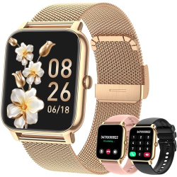 Smartwatch women's fitness watch with phone function