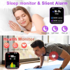 Smartwatch women's fitness watch with phone function