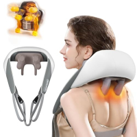 Nackenmassagegerät mit Wärme – für Schultern, Taille & Beine