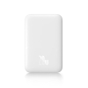 Magnetic Power Bank for iPhone 15-12 Series, USB-C Power Bank Wireless, Mini Power Bank PD 20W 6000mAh, External Fast Charging Battery, Small but Powerful, White