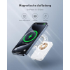 Magnetic Power Bank for iPhone 15-12 Series, USB-C Power Bank Wireless, Mini Power Bank PD 20W 6000mAh, External Fast Charging Battery, Small but Powerful, White