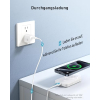 Magnetic Power Bank for iPhone 15-12 Series, USB-C Power Bank Wireless, Mini Power Bank PD 20W 6000mAh, External Fast Charging Battery, Small but Powerful, White