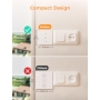 Smart touch switch for curtains with percentage control and timer