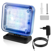 LED TV Simulator, light simulator for use as burglar protection