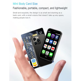 SOYES XS15 3G Smartphone, kleines süßes Telefon mit 3 Zoll Bildschirm