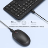 Seenda Ultra-thin wireless keyboard and mouse set DE