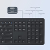 Seenda Ultra-thin wireless keyboard and mouse set DE