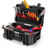 Ящик для інструментів KNIPEX Robust26 Move 00 21 33 S, сантехнічний, 17 деталей