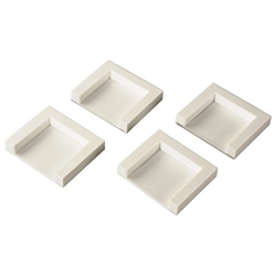 Xavax fixing plates for dryers, set, non-slip, for feet up to 45 mm