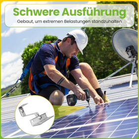 Крюки для крепления на потолок из нержавеющей стали Offgridtec – 10 штук, регулируемые в трех направлениях