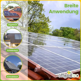 Крюки для крепления на потолок из нержавеющей стали Offgridtec – 10 штук, регулируемые в трех направлениях