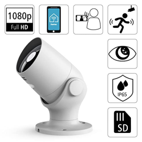 Hama surveillance camera for indoor and outdoor use