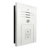 REV Quattroline 3003108 Intercom with door opener, 230 V, 3 ring tones, silver