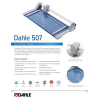 Dahle 507 Craft Creative DIN A4 self-sharpening lever cutter with automatic pressure control