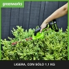 Садовий тример Greenworks G24SHT 2/1 - 2800 об / хв - ніж для трави 15 см БЕЗ акумулятора 24 В і зарядного пристрою