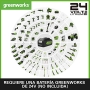 Greenworks G24SHT 2/1 Garden Trimmer - 2800 rpm - 15 cm grass blade WITHOUT 24 V battery and charger