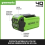 Greenworks 40 V 2 Ah Batterie 