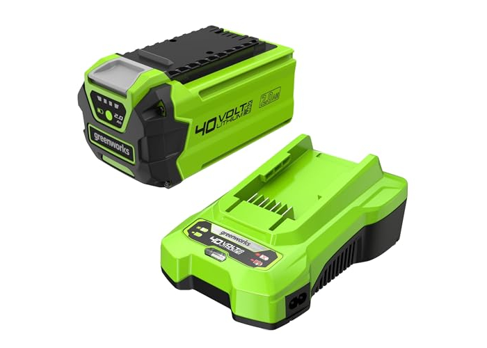 Greenworks 40V Akku & Universal-Ladegerät Set, 2Ah, 2A Charger Greenworks 40V Akku & Universal-Ladegerät Set, 2Ah, 2A Charger