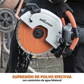 Evolution R300DCT+ 300mm concrete cutting saw, 2400W