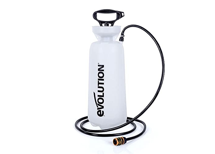 Evolution 15L water tank with dust separator, hand pump & 3m hose Evolution 15L water tank with dust separator, hand pump & 3m hose
