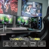Kaufen Sie CIY X77 Mechanische Gaming-Tastatur, 88 Tasten, QWERTZ-Layout, programmierbares RGB, dreifach höhenverstellbar, Typ-C-Kabel, Hot-Swap-fähige Tastatur